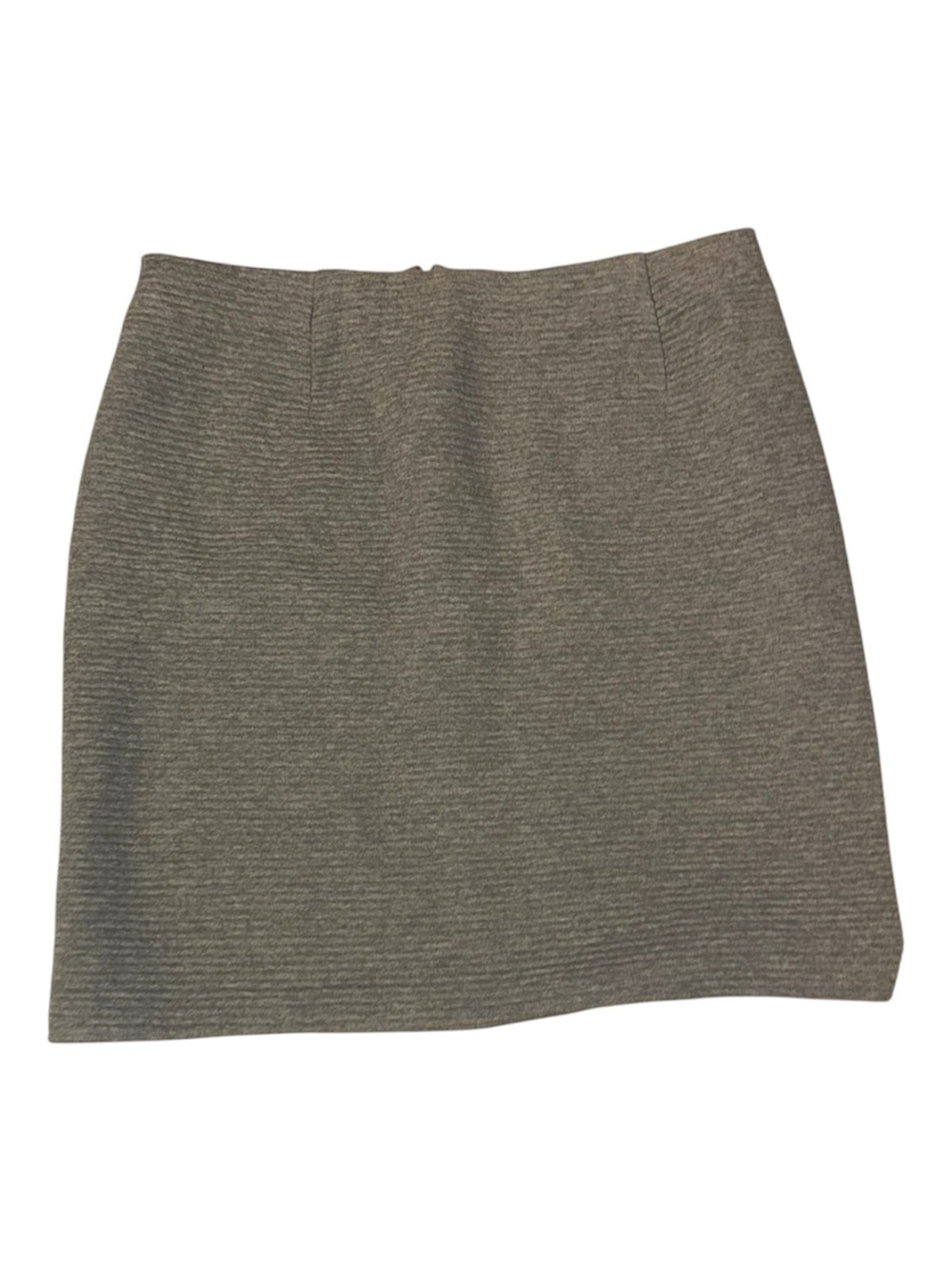 Boden  size 14L Classic Gray Ribbed Pencil Skirt - Women's